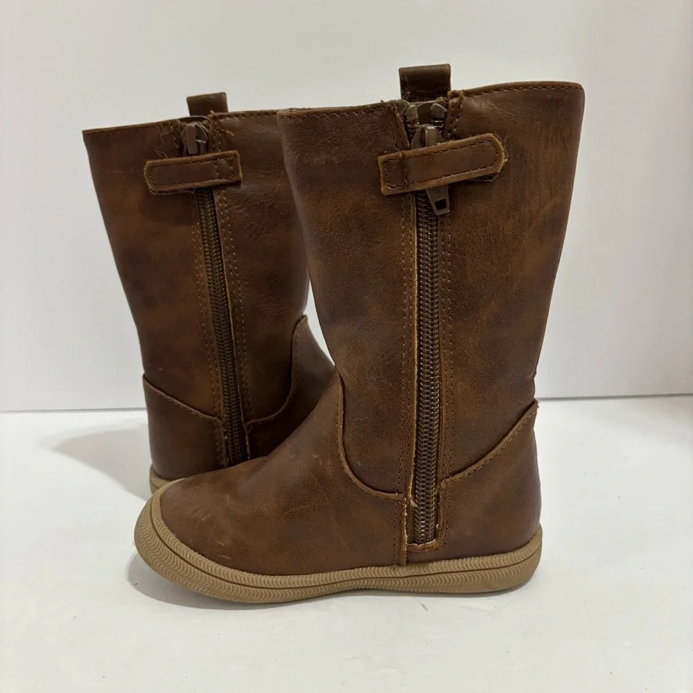 Cat & Jack Brown Kids Boots